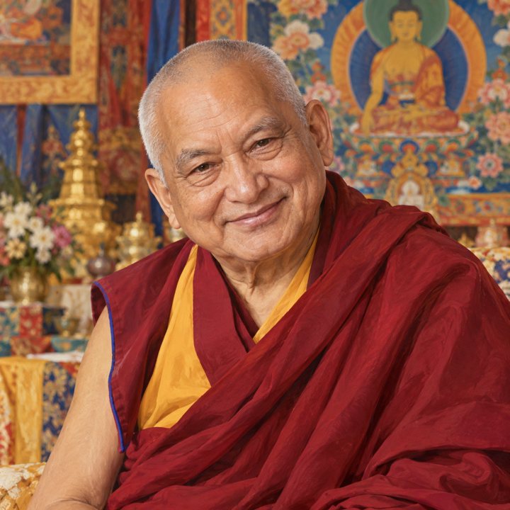 Artistic interpretation inspired by Lama Zopa Rinpoche